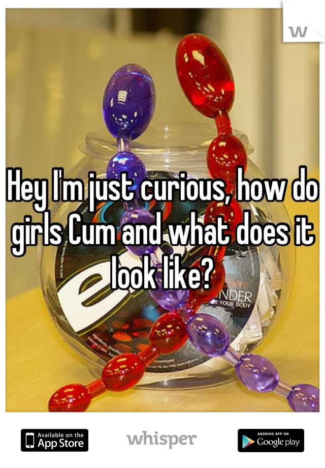 How Do Girls Cum